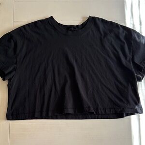 Nuuds Black Women's Crop Top